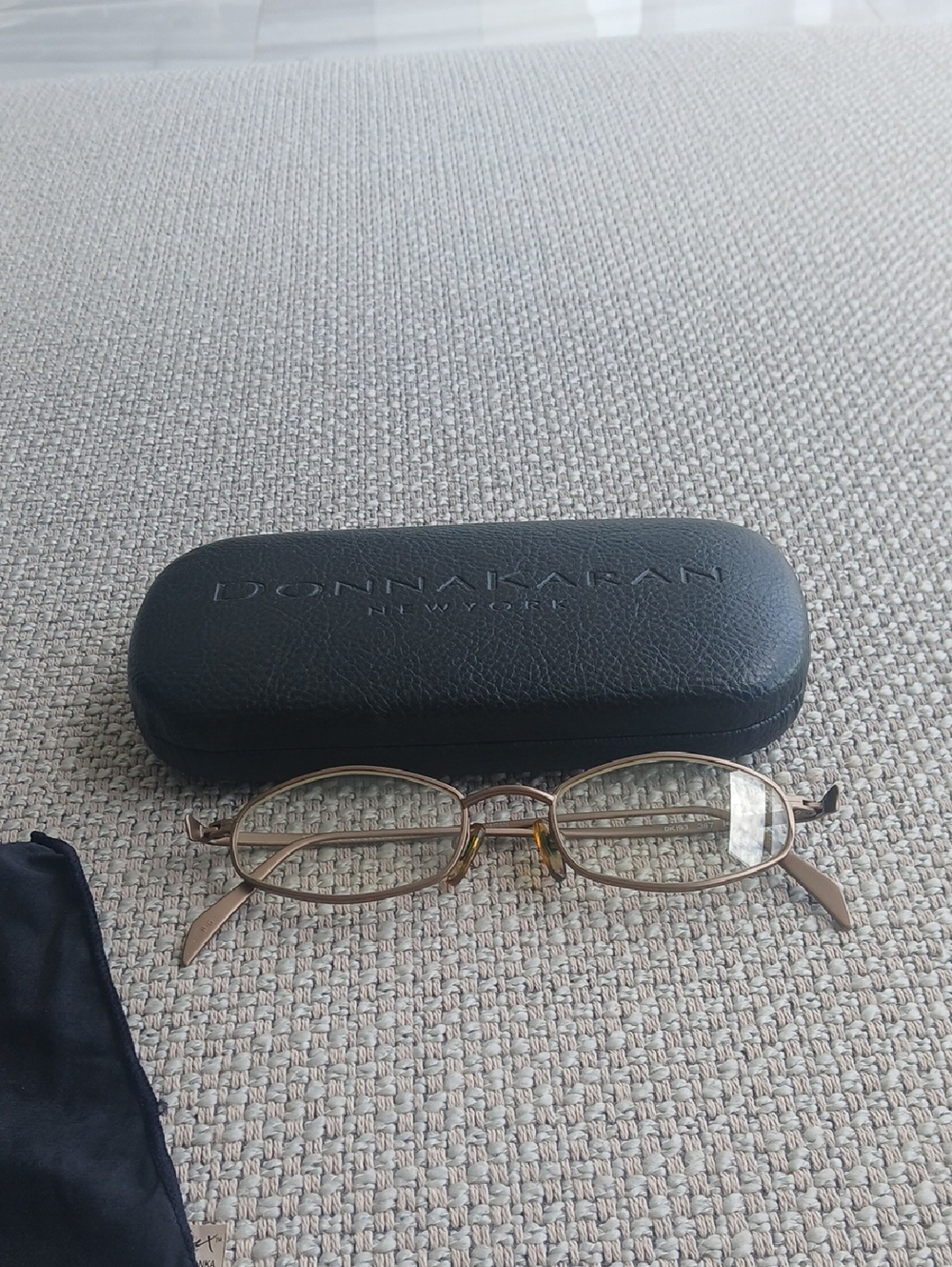 Men's Gold Metal Frame Eyeglasses